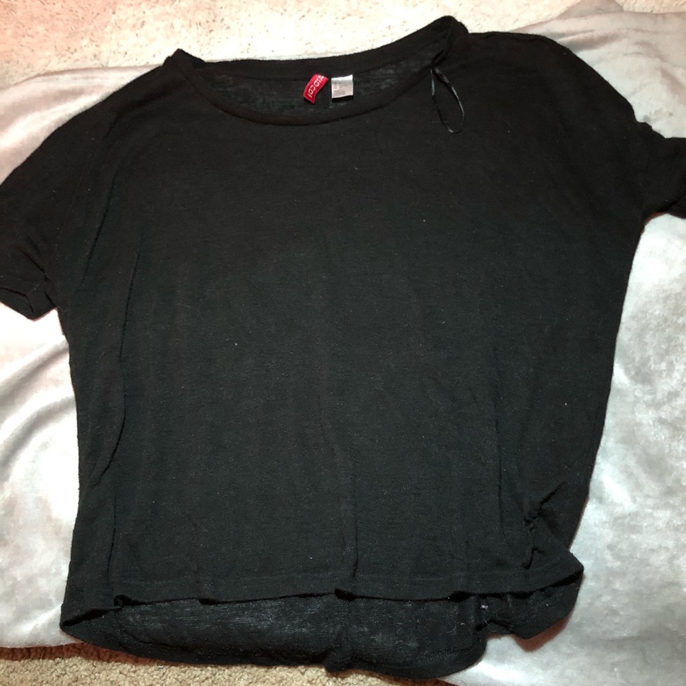 Woman’s Black T-Shirt